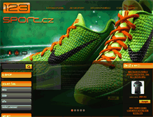 Tablet Screenshot of 123sport.cz